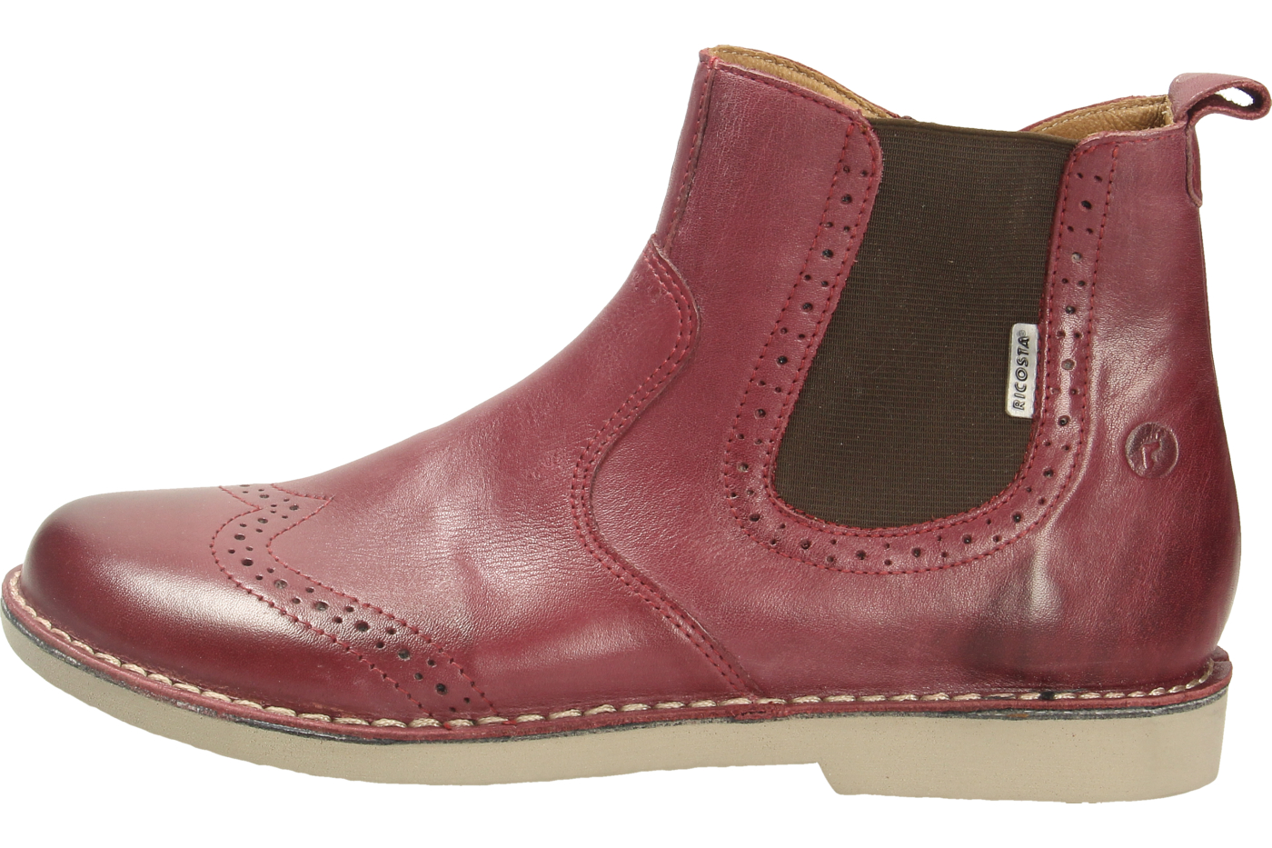 RICOSTA Mädchen Stiefel RANA - Wasserdichte Kinderstiefeletten Mit Reißverschluss